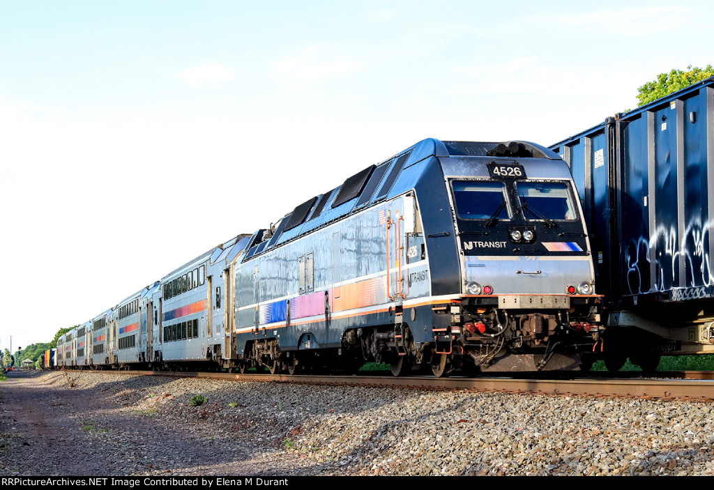 NJT 4526 on train 5530